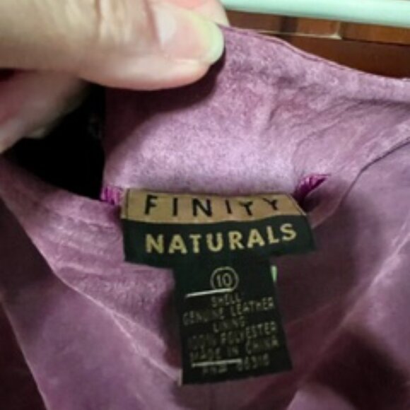 Vintage Finity Natuals suede pants size 10 - Picture 7 of 8